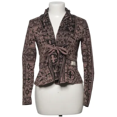 Wrap cardigan (Beige, Black) from Odd Molly Cotton