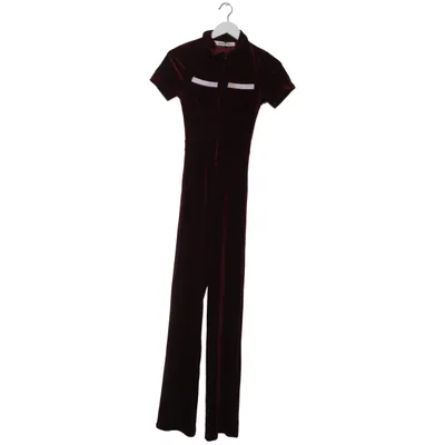 Jumpsuit (Red) from Peachy Den Elastane, Polyester