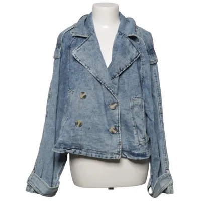 Jeansjacka (Blå) från Divided by H&M Bomull, Polyester