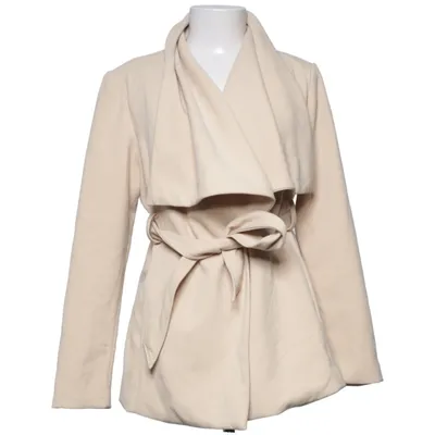 Jas (Beige) van Dennis Maglic Elastaan, Polyester, Viscose