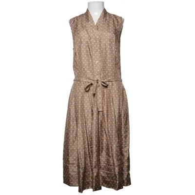 Klänning (Beige, Vit) från Malvin Silke