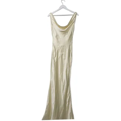 Maxikjole (Beige) fra House of CB Acetat, Polyester