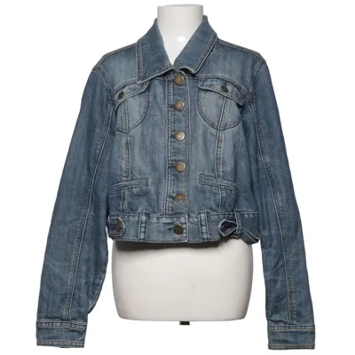 Denimjakke (Blå) fra Zara Z1975 Denim Bomuld, Elastan, Polyester
