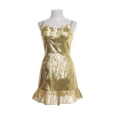 Dress (Gold) from Collective the Label Metallic fiber, Polyester