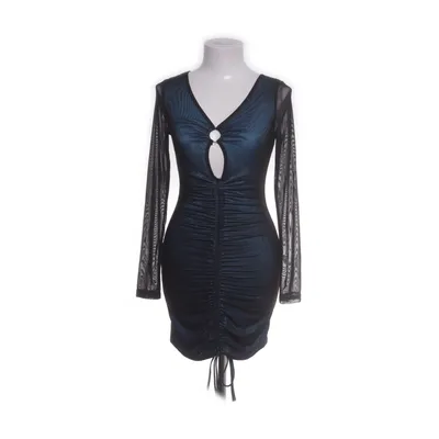 Jurk (Zwart, Blauw) van Current Mood Polyester, Elastaan