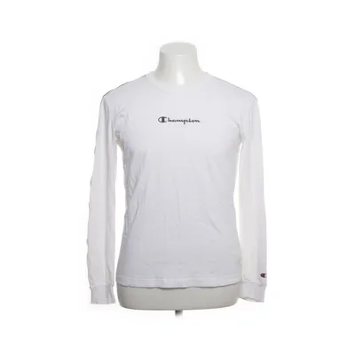 Long sleeve T-shirt (White, Black) from Champion Cotton