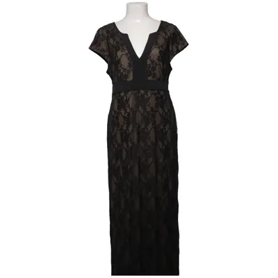 Maxi jurk (Zwart, Beige) van Anna Field Elastaan, Polyamide, Polyester