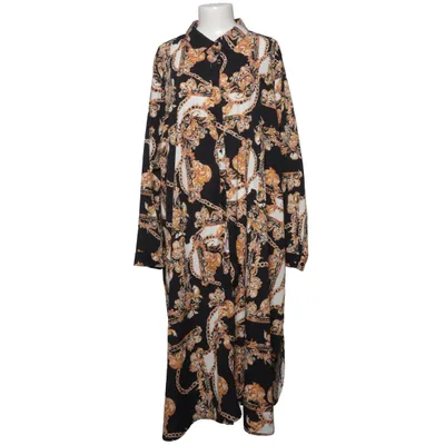 Robe chemise (Noir, Or, Multicolore) de Zhenzi Polyester