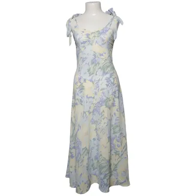 Maxi dress (Blue, Yellow, Multicolored) from Sunfere Elastane, Polyester