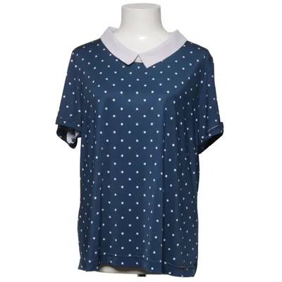 Haut (Bleu, Blanc) de Quiosque Polyester, Viscose