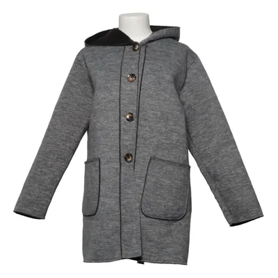 Manteau (Gris) de PEZ Élasthane, Polyester, Laine