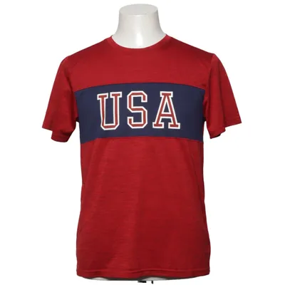 T-shirt (Red, Blue) from Old Navy Active Polyester