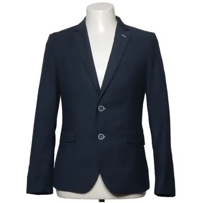 Blazer (Bleu) de Victor Élasthane, Polyester, Laine