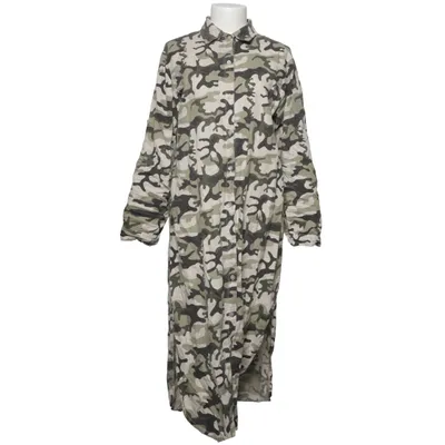 Robe chemise (Gris, Vert, Blanc) de Sorbet Coton, Lin