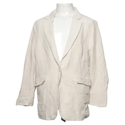 Kavaj (Beige) från H&M Bomull, Viskos