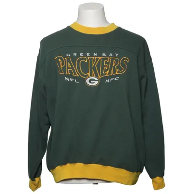 Sweatshirt (Grün, Gelb) von Lee Sport Baumwolle, Polyester