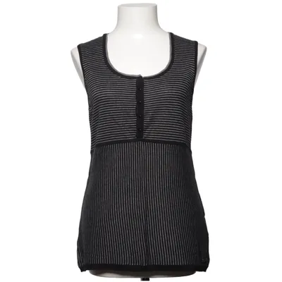Tank­top (Schwarz, Grau) von Somewhere Kaschmir, Baumwolle