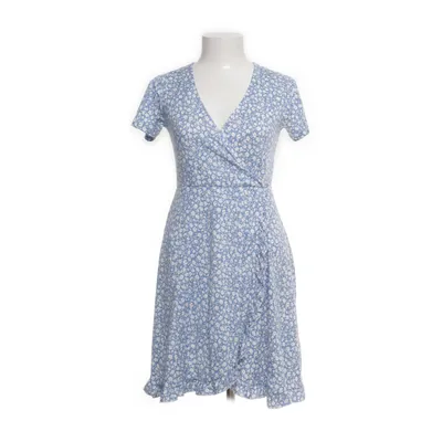 Klänning (Blå, Vit) från House Brand Elastan, Polyester