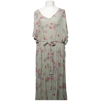 Dress (Green, Multicolored) from Zizzi Viscose