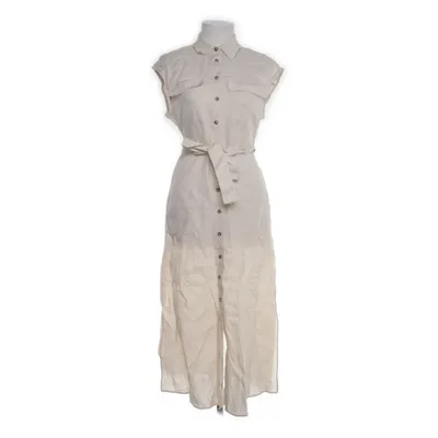 Blousejurk (Beige) van Mango Linnen