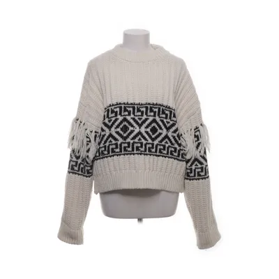 Sweater (Hvid, Sort) fra H&M Akryl, Polyester, Uld