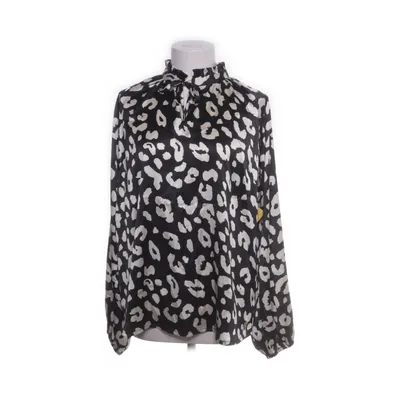 Knytblus (Svart, Vit) från Pernilla Wahlgren Design Polyester thumbnail 1
