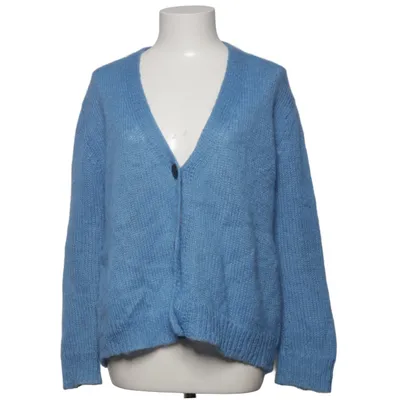 Cardigan (Blå) fra Gosche Mohair, Polyamid, Uld