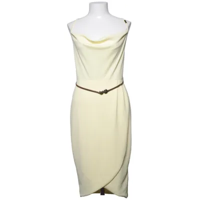 Robe (Jaune) de Miss Selfridge Élasthane, Polyester