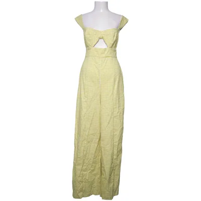 Combinaison (Jaune, Blanc) de Topshop Élasthane, Polyester, Viscose