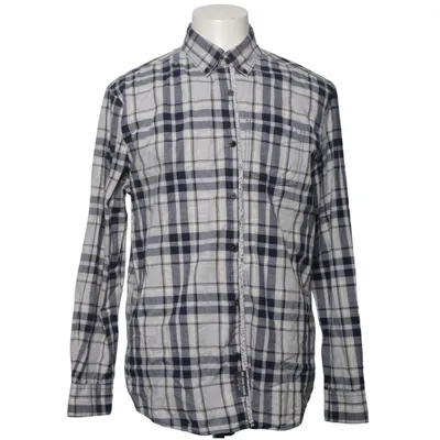Flannel shirt (Blue, White) from RJR. John Rocha Cotton