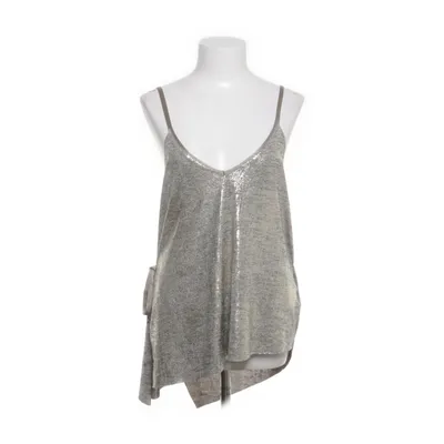 Débardeur (Beige, Vert) de Zara W&B Collection Élasthane, Polyester