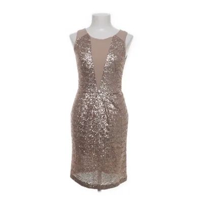 Cocktail dress (Beige, Silver) from Orsay Polyester