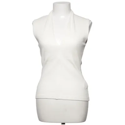 Tanktop  (Hvid) fra Zara Bomuld, Elastan, Polyester