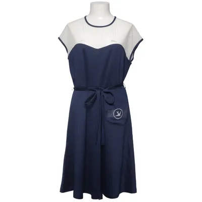 Jurk (Blauw, Wit) van Rock Steady