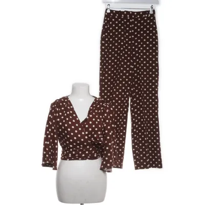 Set (Brown) from Zara Linen, Viscose