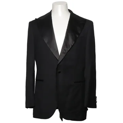 Smokingkavaj (Svart, Röd) från Vitale Barberis Canonico Kupro, Ull