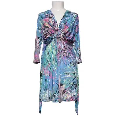 Dress (Blue, Multicolored) from Ilse Jacobsen Elastane, Polyester