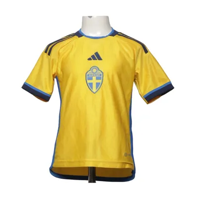 Voetbalshirt (Geel, Blauw) van Adidas Gerecycled polyester