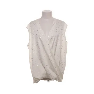 Topp (Vit, Guldfärgad) från F&F Polyester