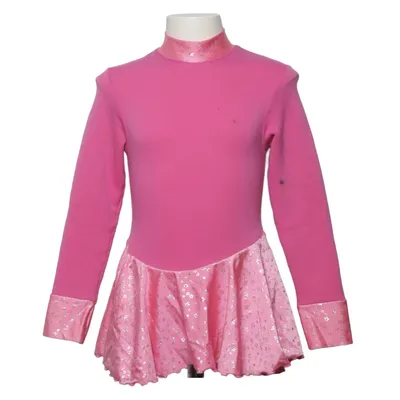 Kunstskøjtekjole (Pink) fra Mondo Elastan, Polyamid, Polyester
