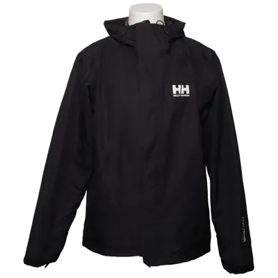 Regnjakke (Sort) fra Helly Hansen Polyamid, Polyester, Polyurethan