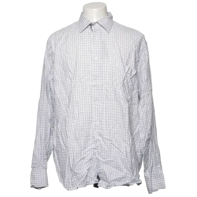 Shirt (Wit, Blauw) van Taylor's Business Class Katoen