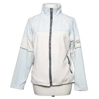 Fleecejakke (Blå, Hvid) fra West Coast Polyester