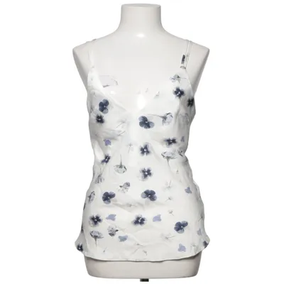 Tanktop (Wit, Blauw) van Primark Polyester