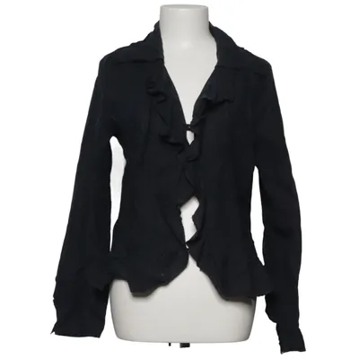Bluse (Schwarz) von Francois Perrin Leinen
