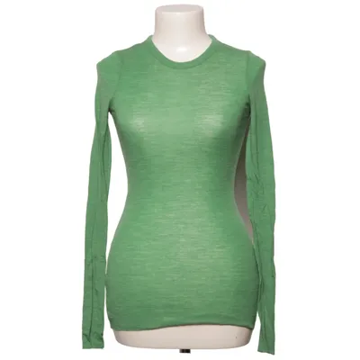 Långärmad t-shirt (Grön) från Arket Ull