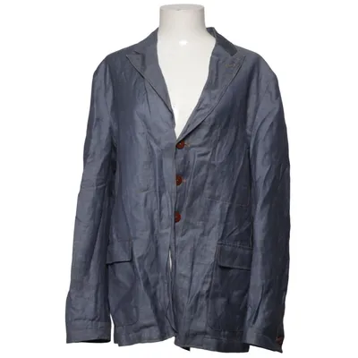 Blazer (Blauw) van Paul Smith Katoen, Linnen, Wol