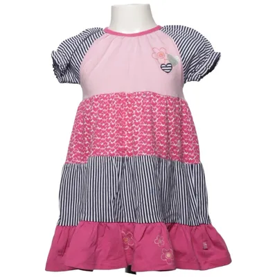 Robe (Rose, Multicolore) de Me Too Coton, Élasthane