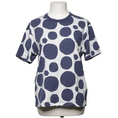 T-shirt (Blå, Vit) från Marimekko x Uniqlo Bomull