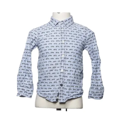 Shirt (Blauw) van Boboli Katoen